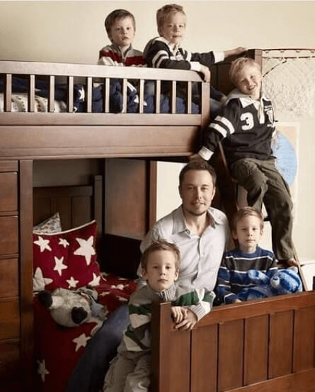 Kai Musk And His Siblings And Dad